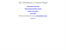 Tablet Screenshot of ebrahim.org